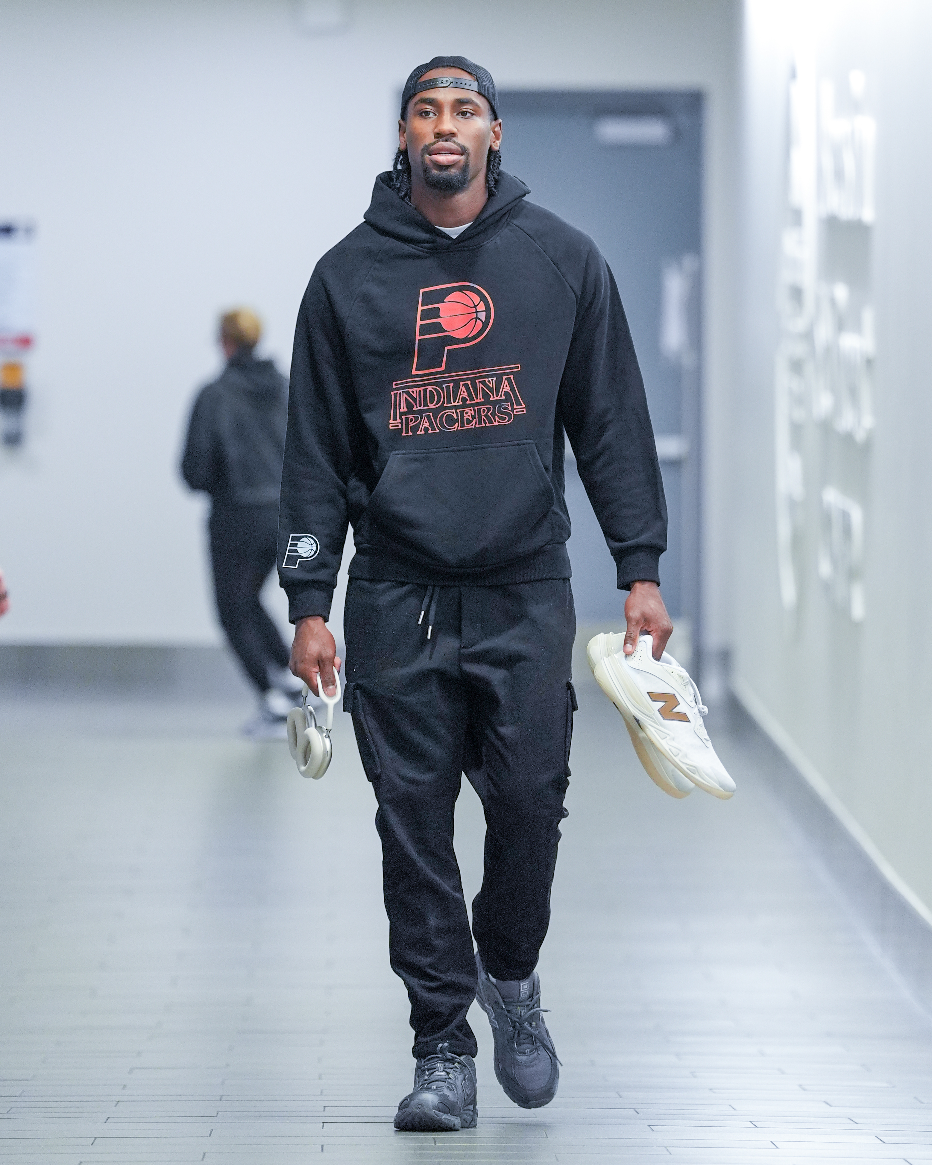 251141 Pacers Vs Pistons Arrivals Lk - 36